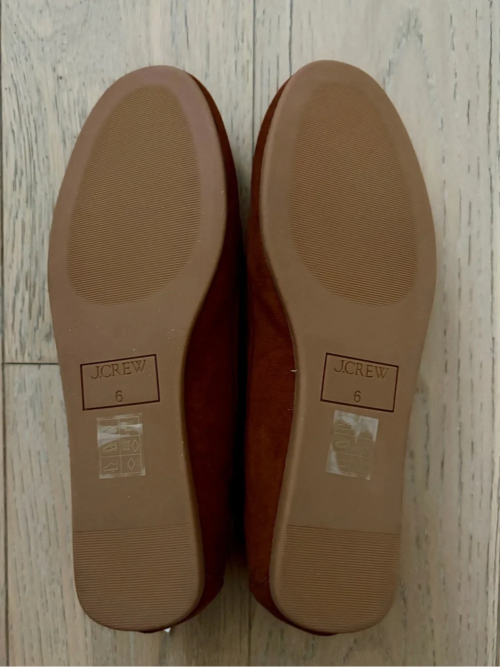 J. Crew Women's Chestnut Suede Moccasin Loafers